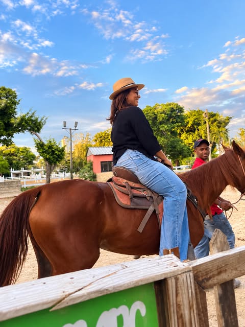 Experiencia real de montada a caballo en My Happy Farm